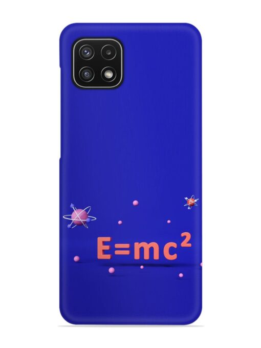 Formula Relativity Equation Snap Case for Samsung Galaxy A22 (5G) Zapvi