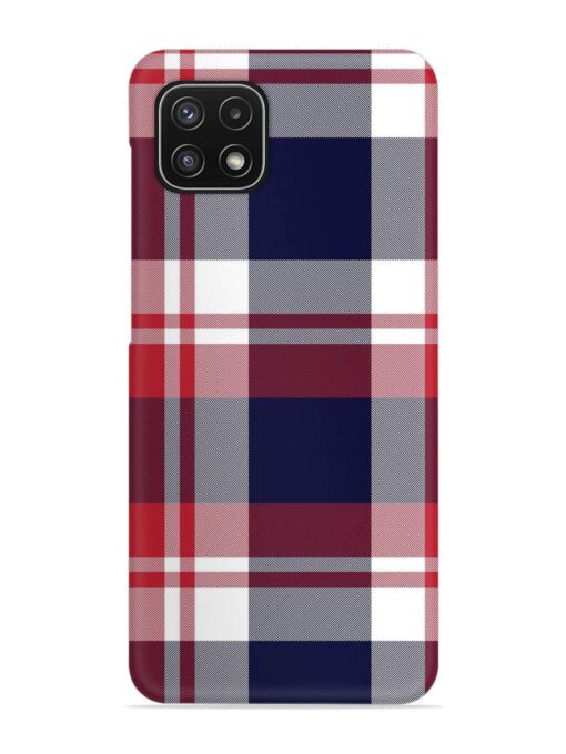 Classic Plaid Tartan Snap Case for Samsung Galaxy A22 (5G) Zapvi