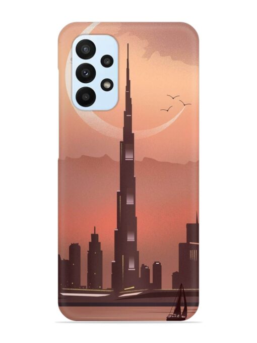 Landmark Burj Khalifa Snap Case for Samsung Galaxy A23 Zapvi