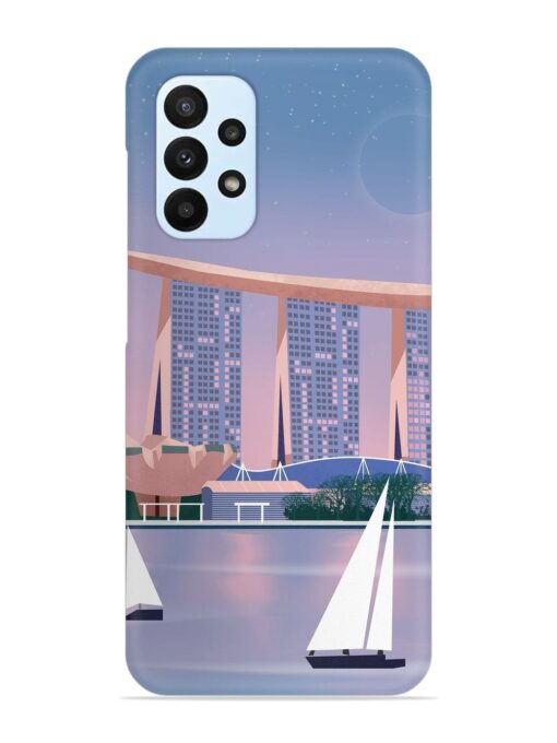 Singapore Scenery Architecture Snap Case for Samsung Galaxy A23 Zapvi