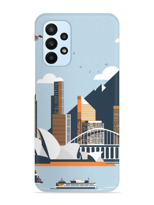 Sydney Opera Landscape Snap Case for Samsung Galaxy A23 Zapvi