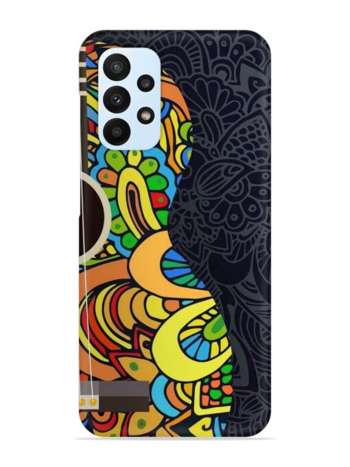 Guitar Vector Art Snap Case for Samsung Galaxy A23