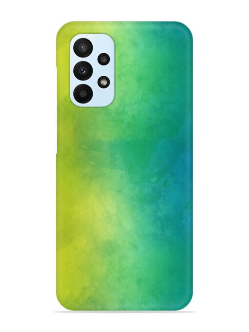 Yellow Green Gradient Snap Case for Samsung Galaxy A23