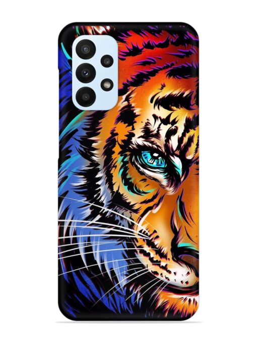 Colorful Lion Art Snap Case for Samsung Galaxy A23