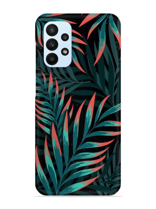 Green Leaf Art Snap Case for Samsung Galaxy A23