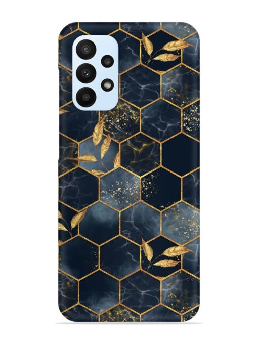 Marble Hexagon Seamless Snap Case for Samsung Galaxy A23