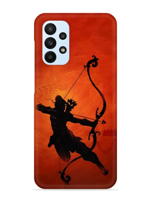 Illustration Lord Rama Snap Case for Samsung Galaxy A23 Zapvi