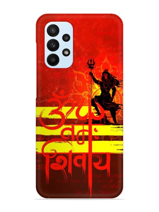 Illustration Lord Shiva Snap Case for Samsung Galaxy A23