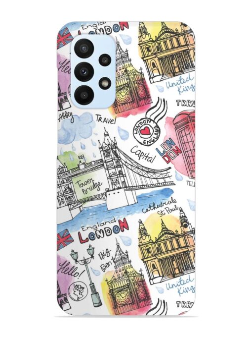 Vector London Landmark Snap Case for Samsung Galaxy A23