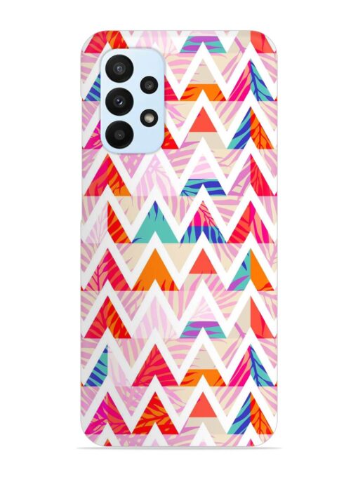 Abstract Triangle Background Snap Case for Samsung Galaxy A23