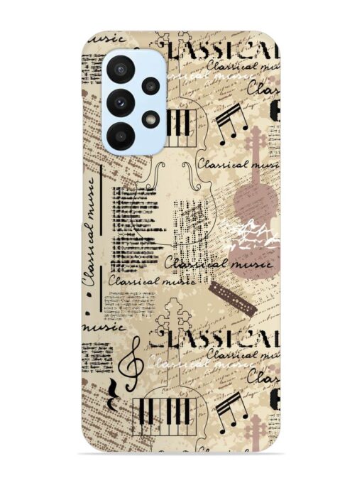 Classical Music Lpattern Snap Case for Samsung Galaxy A23