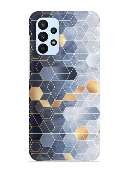 Geometric Abstraction Hexagons Snap Case for Samsung Galaxy A23