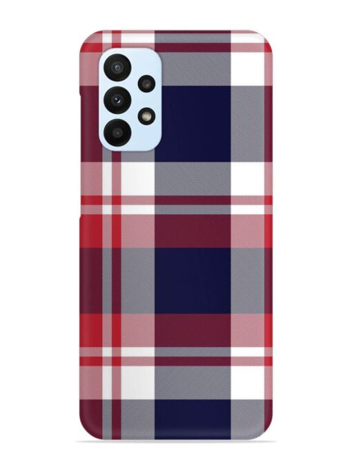 Classic Plaid Tartan Snap Case for Samsung Galaxy A23