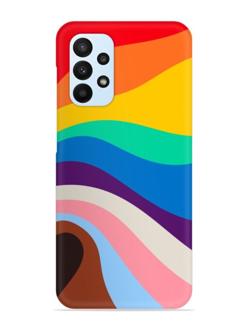 Minimal Pride Art Snap Case for Samsung Galaxy A23