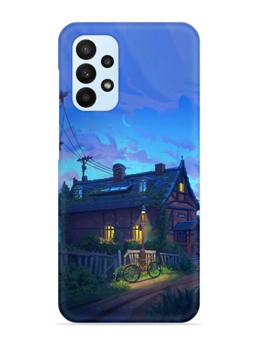 Beautiful Village House Snap Case for Samsung Galaxy A23 Zapvi