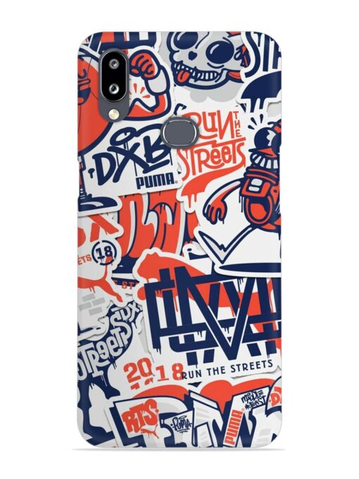 Run The Street Snap Case for Samsung Galaxy A30 Zapvi