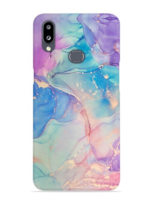 Alcohol Ink Colors Snap Case for Samsung Galaxy A30 Zapvi