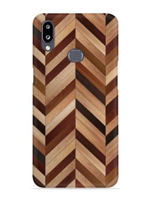 Seamless Wood Parquet Snap Case for Samsung Galaxy A30 Zapvi