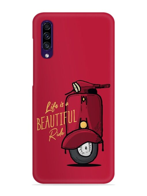 Life Is Beautiful Rides Snap Case for Samsung Galaxy A30S Zapvi