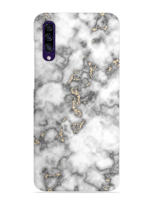 Gray And Gold Marble Snap Case for Samsung Galaxy A30S Zapvi