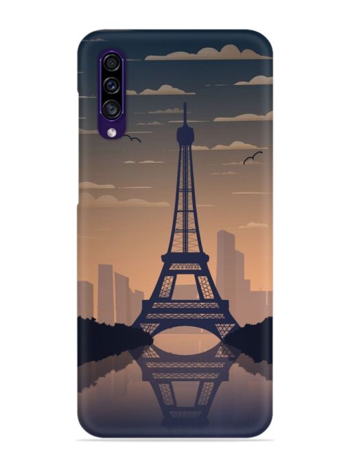 France Paris Eiffel Tower Gradient Snap Case for Samsung Galaxy A30S Zapvi