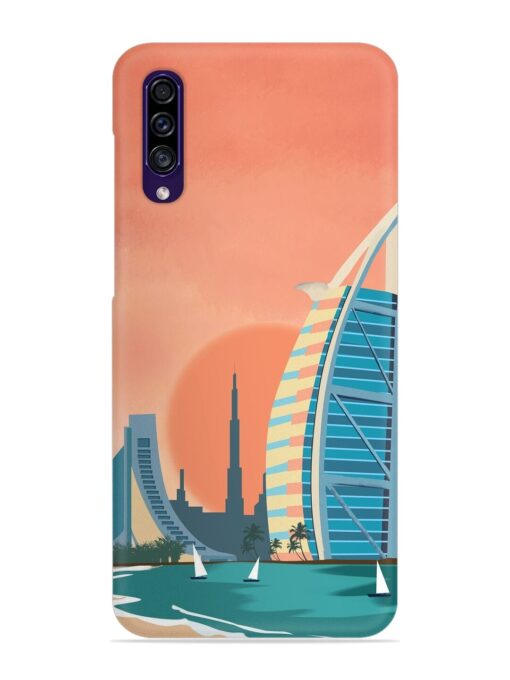 Dubai Architectural Scenery Snap Case for Samsung Galaxy A30S Zapvi