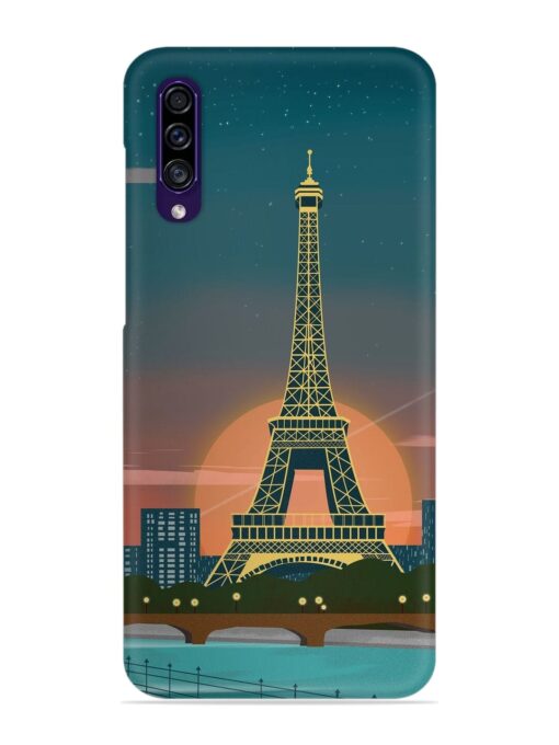 Scenery Architecture France Paris Snap Case for Samsung Galaxy A30S Zapvi