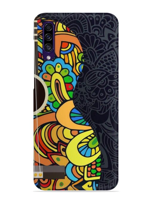 Guitar Vector Art Snap Case for Samsung Galaxy A30S Zapvi