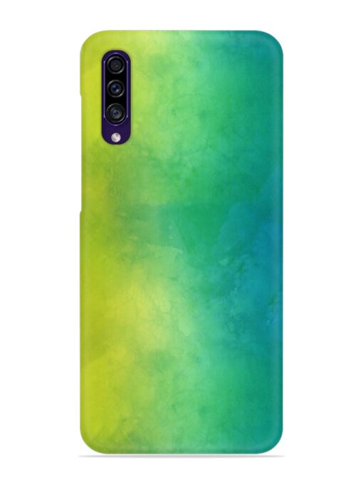 Yellow Green Gradient Snap Case for Samsung Galaxy A30S Zapvi