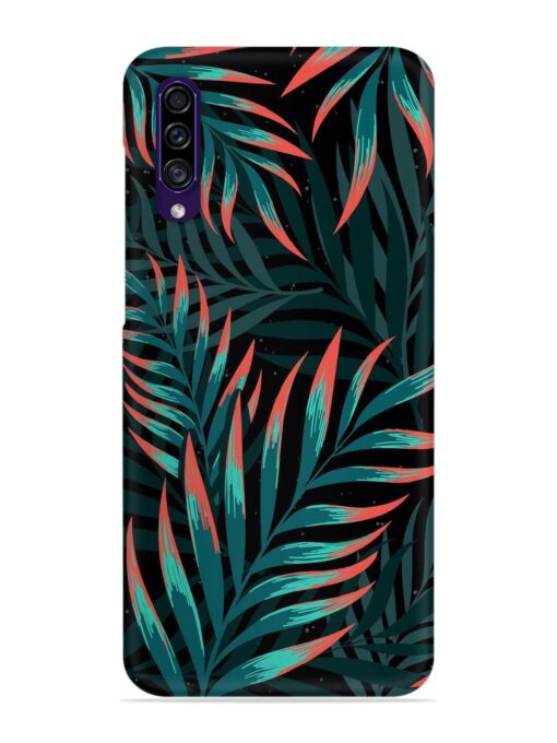 Green Leaf Art Snap Case for Samsung Galaxy A30S Zapvi