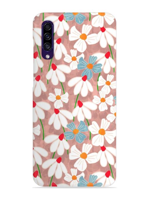 Abstract Petal Flowers Snap Case for Samsung Galaxy A30S Zapvi