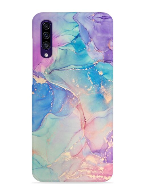 Alcohol Ink Colors Snap Case for Samsung Galaxy A30S Zapvi