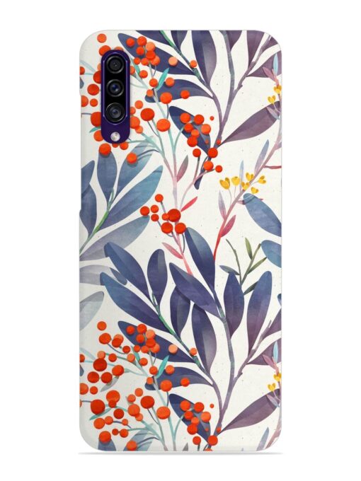 Seamless Floral Pattern Snap Case for Samsung Galaxy A30S Zapvi