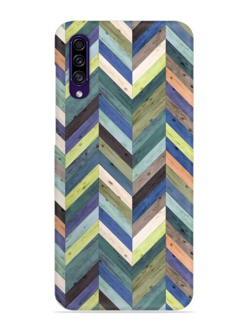 Chevron Random Color Snap Case for Samsung Galaxy A30S Zapvi