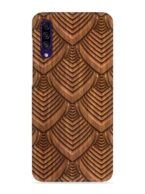 Carved Pattern On Snap Case for Samsung Galaxy A30S Zapvi