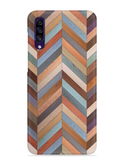 Seamless Wood Parquet Snap Case for Samsung Galaxy A30S Zapvi