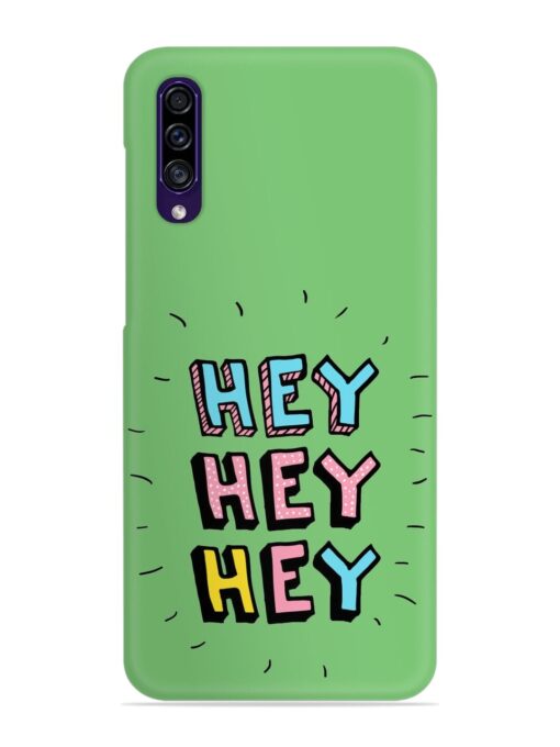 Hey Vector Cartoon Snap Case for Samsung Galaxy A30S Zapvi