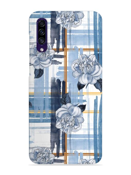 Watercolor Pattern Rose Snap Case for Samsung Galaxy A30S Zapvi