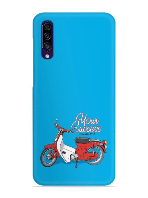 Motorcycles Image Vector Snap Case for Samsung Galaxy A30S Zapvi