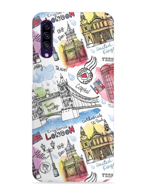 Vector London Landmark Snap Case for Samsung Galaxy A30S Zapvi