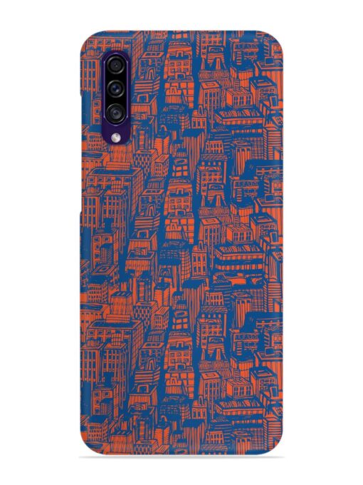 Hand Drawn Seamless Snap Case for Samsung Galaxy A30S Zapvi