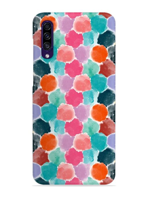 Colorful Seamless Pattern Snap Case for Samsung Galaxy A30S Zapvi