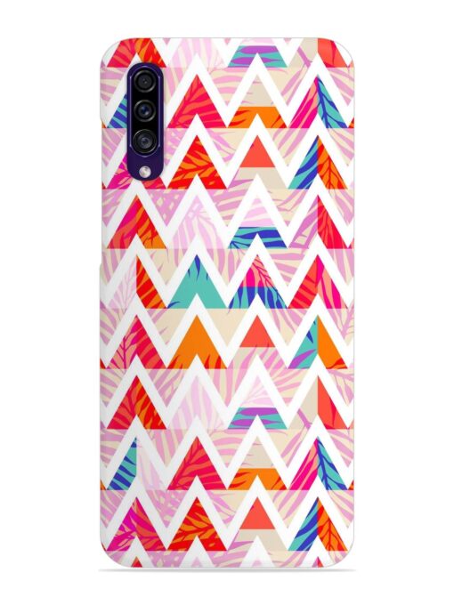 Abstract Triangle Background Snap Case for Samsung Galaxy A30S Zapvi