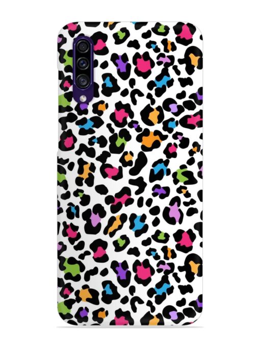 Seamless Leopard Pattern Snap Case for Samsung Galaxy A30S