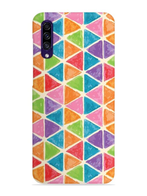 Seamless Colorful Isometric Snap Case for Samsung Galaxy A30S