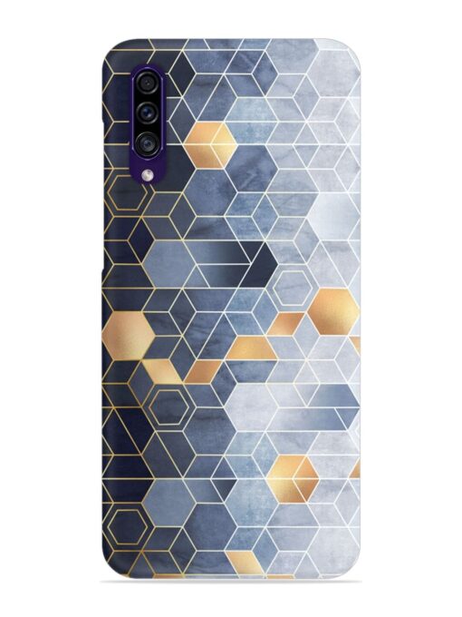 Geometric Abstraction Hexagons Snap Case for Samsung Galaxy A30S Zapvi