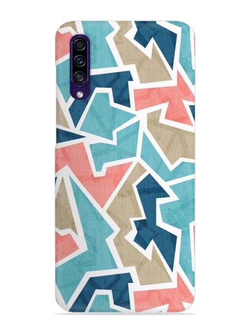 Vintage Geometric Triangle Snap Case for Samsung Galaxy A30S Zapvi