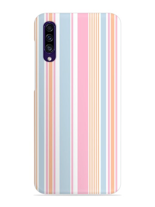 Stripe Seamless Pattern Snap Case for Samsung Galaxy A30S Zapvi