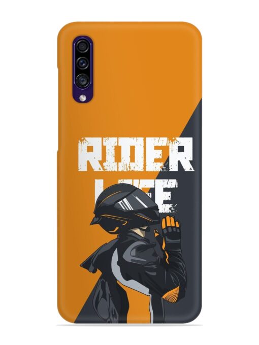 Rider Life Snap Case for Samsung Galaxy A30S Zapvi