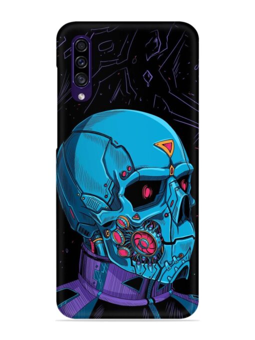 Skull Robo Vector Snap Case for Samsung Galaxy A30S Zapvi